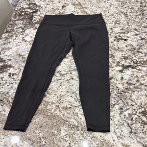 Lululemon black High-Waist Athletic Leggings size 14